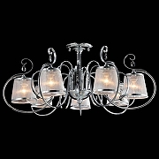 Люстра на штанге Freya Simone FR2020-CL-07-CH цвет хром-2