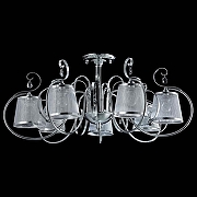 Люстра на штанге Freya Simone FR2020-CL-07-CH цвет хром-3