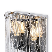 Накладной светильник Freya Surface FR2048WL-02CH цвет плафона/подвески Прозрачный, цвет арматуры Хром-6