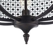 Подвесной светильник Freya Conte FR4166-PL-05C-BL цвет плафона/подвески Черный, цвет арматуры Черный-4