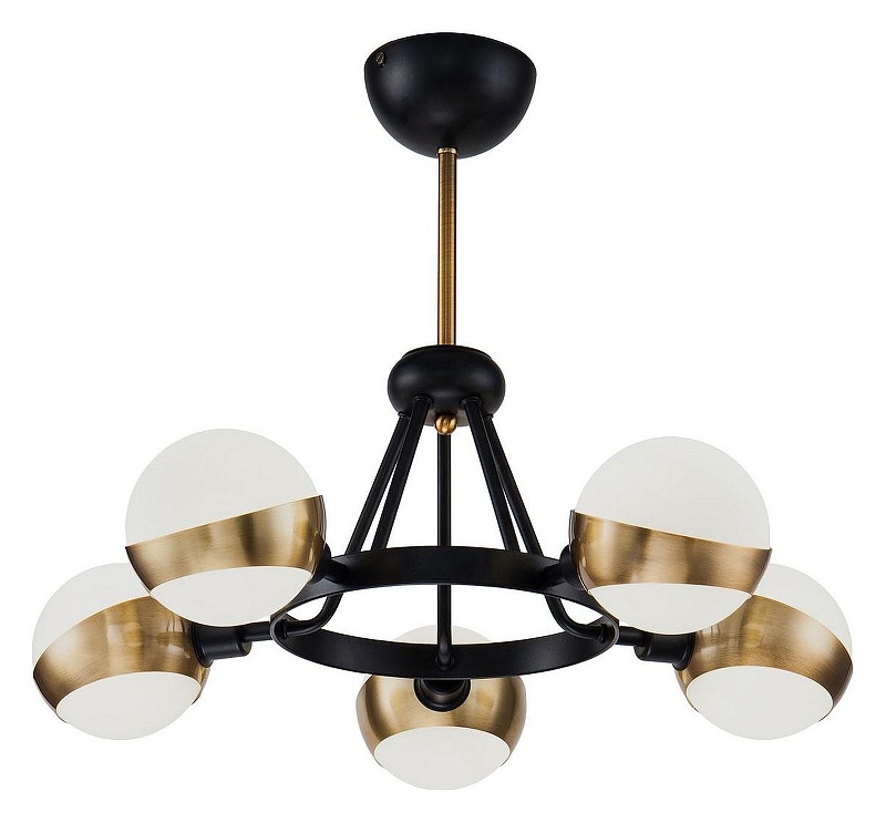 Люстра на штанге Freya Silvia FR5009PL-05B 