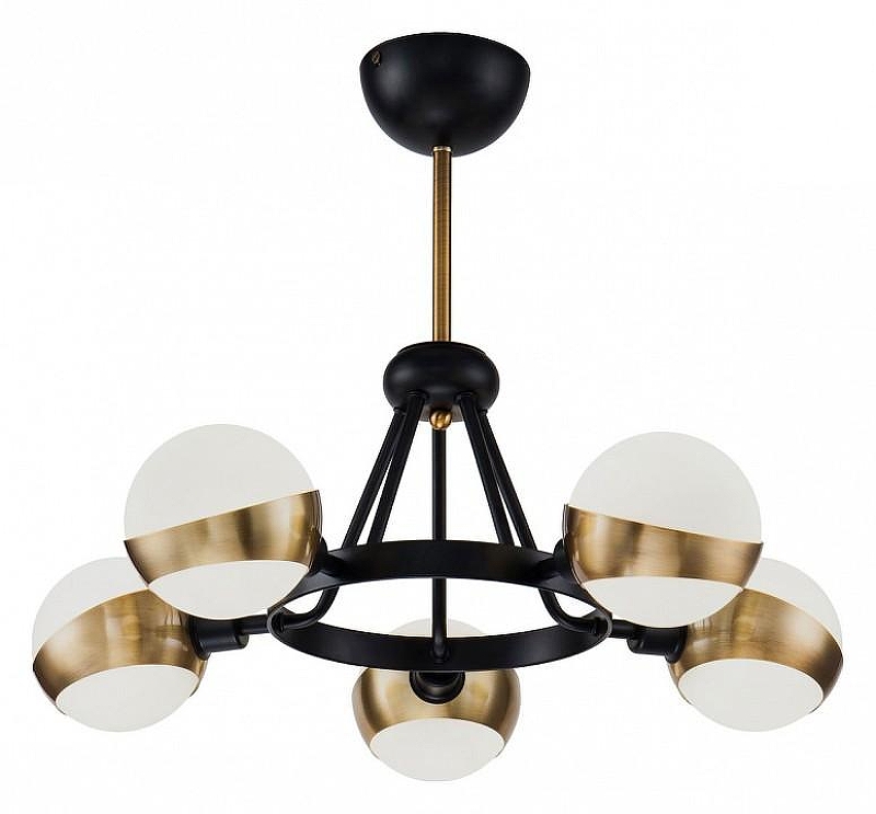 Люстра на штанге Freya Silvia FR5009PL-05B 