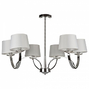 Люстра на штанге Freya Tina FR5034PL-06CH цвет плафона/подвески Бежевый, цвет арматуры Хром-2