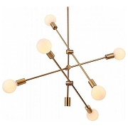 Люстра Freya Octavia FR5043PL-06BS цвет латунь