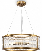 Подвесной светильник Freya Savoy FR5053PL-06BS цвет плафона/подвески Прозрачный, цвет арматуры Латунь-1