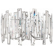 Подвесной светильник Freya Megan FR5085PL-05CH цвет плафона/подвески Прозрачный, цвет арматуры Хром