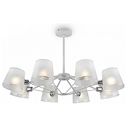 Люстра на штанге Freya Gino FR5108PL-08CH цвет хром