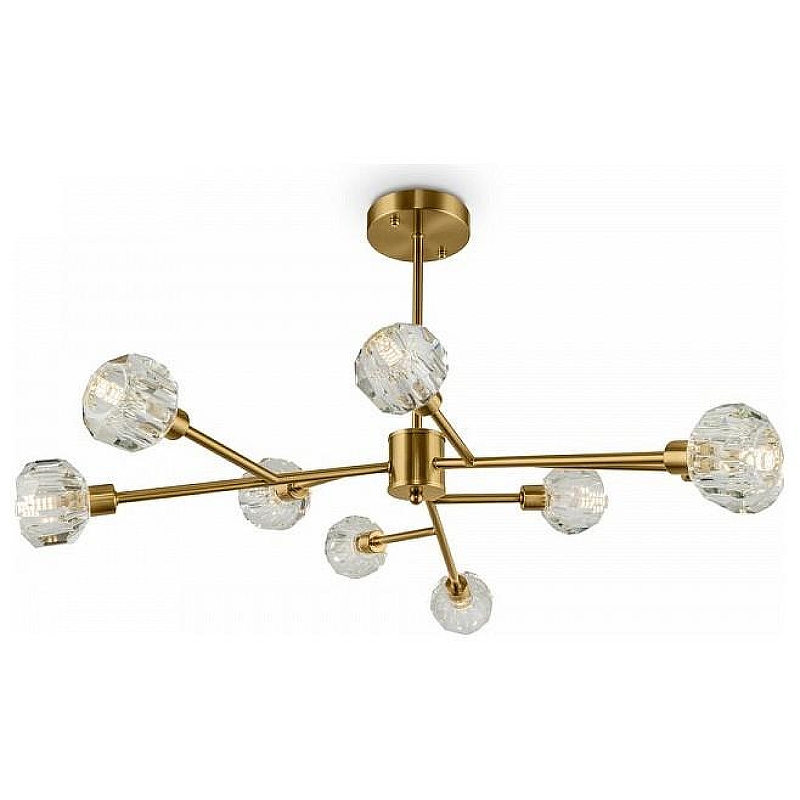 Люстра на штанге Freya Grace FR5114PL-09BZ 