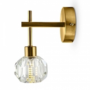 Бра Freya Grace FR5114WL-01BZ цвет плафона/подвески Прозрачный, цвет арматуры Бронза-2