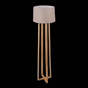 Торшер Freya Nubi FR5134-FL-01-BG цвет плафона/подвески Бежевый, цвет арматуры Коричневый-3