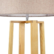 Торшер Freya Nubi FR5134-FL-01-BG цвет плафона/подвески Бежевый, цвет арматуры Коричневый-8