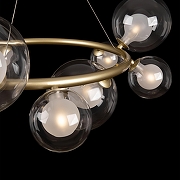 Люстра Freya Duo FR5139PL-10MG цвет плафона/подвески Прозрачный, цвет арматуры Золото-4