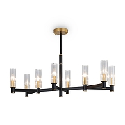 Люстра на штанге Freya Ambra FR5167PL-08B цвет черный-1