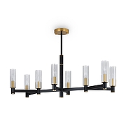 Люстра на штанге Freya Ambra FR5167PL-08B цвет черный-2