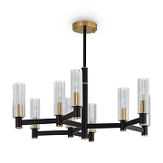 Люстра на штанге Freya Ambra FR5167PL-09B цвет черный-2