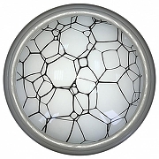 Накладной светильник TopLight Ophelia TL1125-1Y цвет плафона/подвески Белый, цвет арматуры Серый