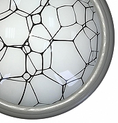 Накладной светильник TopLight Ophelia TL1125-1Y цвет плафона/подвески Белый, цвет арматуры Серый-1