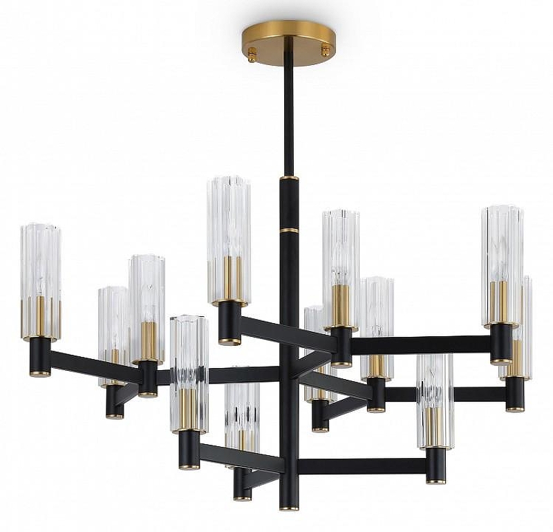 Люстра на штанге Freya Ambra FR5167PL-12B 