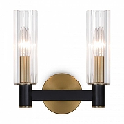 Бра Freya Ambra FR5167WL-02B цвет плафона/подвески Прозрачный, цвет арматуры Черный-1