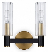 Бра Freya Ambra FR5167WL-02B цвет плафона/подвески Прозрачный, цвет арматуры Черный-2