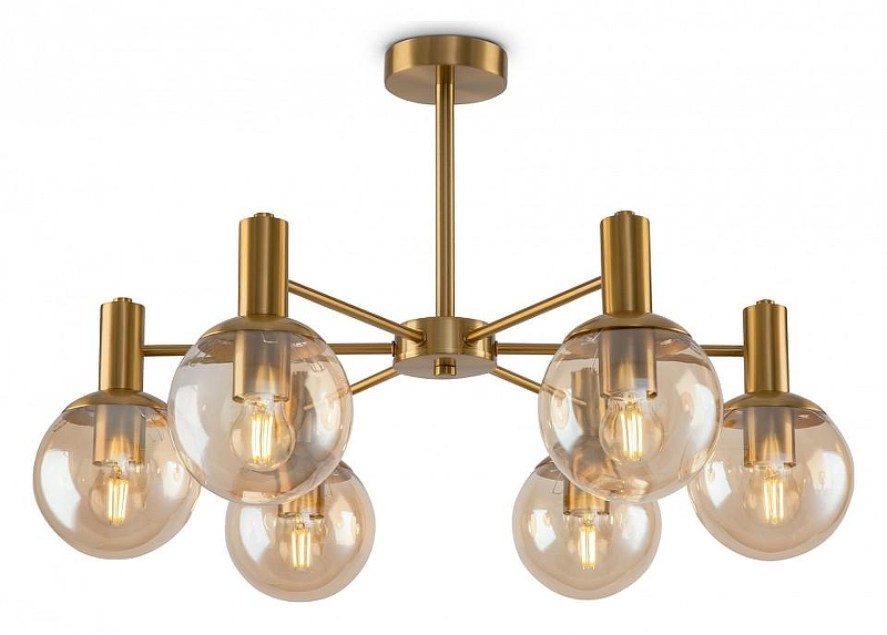 Люстра на штанге Freya Globo FR5175PL-06BS 