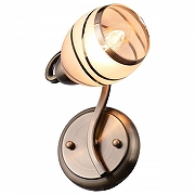 Бра TopLight Polly TL3720B-01AB цвет плафона/подвески Белый, цвет арматуры Бронза