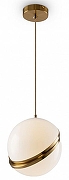 Подвесной светильник Freya Element FR5181PL-01BS цвет плафона/подвески Белый, цвет арматуры Латунь