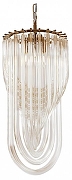 Подвесной светильник Freya Onda FR5182PL-03FG цвет плафона/подвески Прозрачный, цвет арматуры Золото