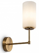 Бра Freya Agnes FR5184WL-01BS цвет плафона/подвески Белый, цвет арматуры Латунь