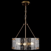 Подвесной светильник Freya Fresco FR5190PL-06BS цвет плафона/подвески Прозрачный, цвет арматуры Латунь-2