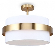 Светильник на штанге Freya Bride FR5367CL-03BS цвет плафона/подвески Белый, цвет арматуры Латунь