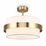 Светильник на штанге Freya Bride FR5367CL-03BS цвет плафона/подвески Белый, цвет арматуры Латунь-1