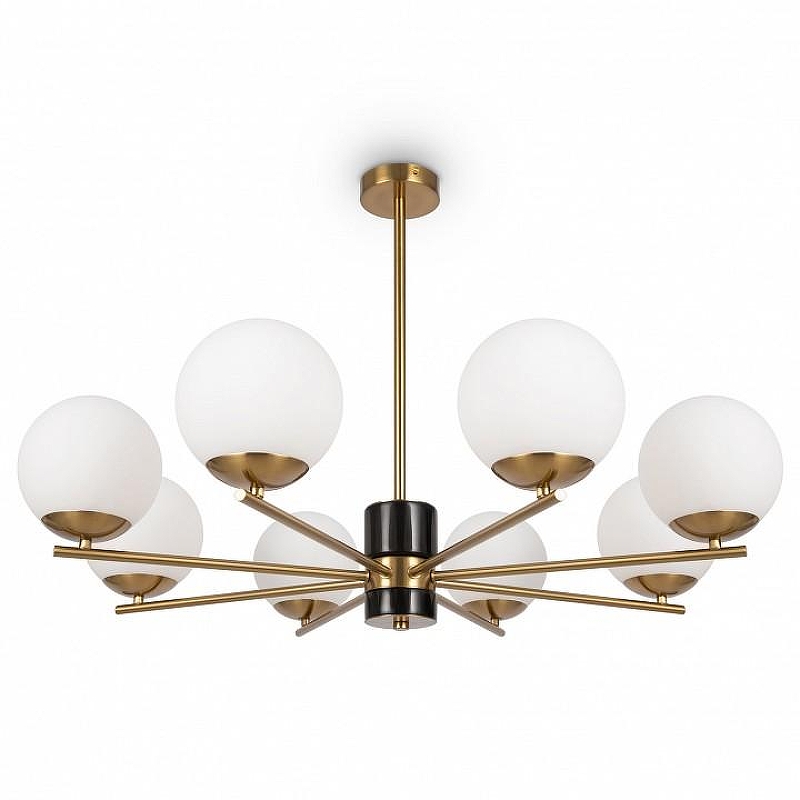 Люстра на штанге Freya Marble FR5230PL-08BS 