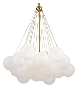 Люстра на штанге Freya Fiesta FR5231PL-06BS цвет латунь-1