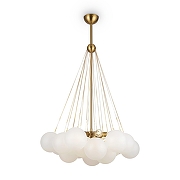 Люстра на штанге Freya Fiesta FR5231PL-06BS цвет латунь-2