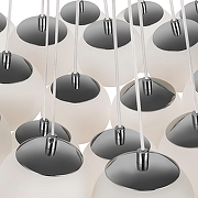 Люстра Freya Fiesta FR5231PL-19CH цвет плафона/подвески Белый, цвет арматуры Хром-5