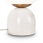 Настольная лампа Freya Fossil FR5288TL-01W цвет плафона/подвески Белый, цвет арматуры Белый-4