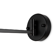 Бра Freya Cover FR5290WL-01B цвет плафона/подвески Черный, цвет арматуры Черный-3