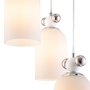 Подвесной светильник Freya Pitch FR5365PL-03CH цвет плафона/подвески Белый, цвет арматуры Хром-5