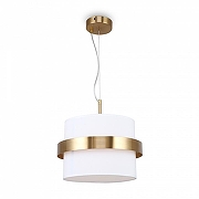 Подвесной светильник Freya Bride FR5367PL-01BS цвет плафона/подвески Белый, цвет арматуры Латунь-1