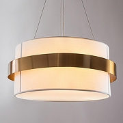 Подвесной светильник Freya Bride FR5367PL-03BS цвет плафона/подвески Белый, цвет арматуры Латунь-4