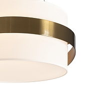 Подвесной светильник Freya Bride FR5367PL-03BS цвет плафона/подвески Белый, цвет арматуры Латунь-7