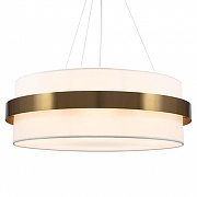 Подвесной светильник Freya Bride FR5367PL-06BS цвет плафона/подвески Белый, цвет арматуры Латунь