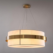 Подвесной светильник Freya Bride FR5367PL-06BS цвет плафона/подвески Белый, цвет арматуры Латунь-3