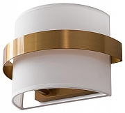 Накладной светильник Freya Bride FR5367WL-02BS цвет плафона/подвески Белый, цвет арматуры Латунь