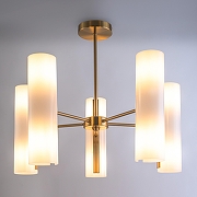 Люстра на штанге Freya Fiore FR5368CL-10BS цвет латунь-2