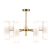 Люстра на штанге Freya Fiore FR5368CL-14BS цвет латунь-2