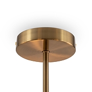 Люстра на штанге Freya Fiore FR5368CL-14BS цвет плафона/подвески Белый, цвет арматуры Латунь-6