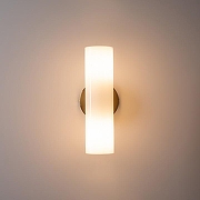 Бра Freya Fiore FR5368WL-02BS цвет плафона/подвески Белый, цвет арматуры Латунь-2