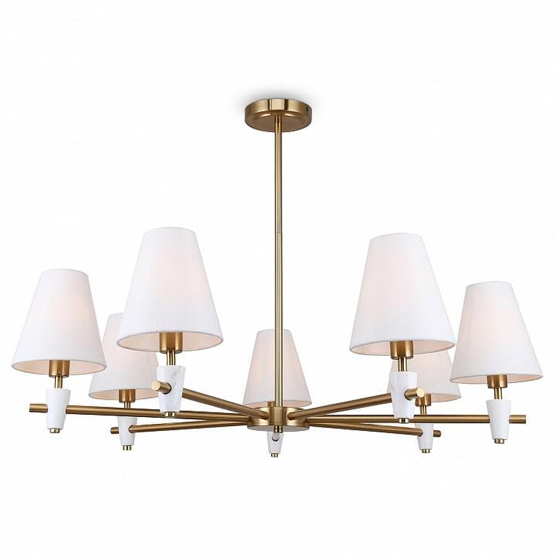 Люстра на штанге Freya Pietra FR5371CL-07BS 